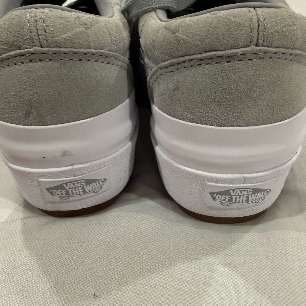 Vans Gray Platform Sneakers - Picture 4 of 6